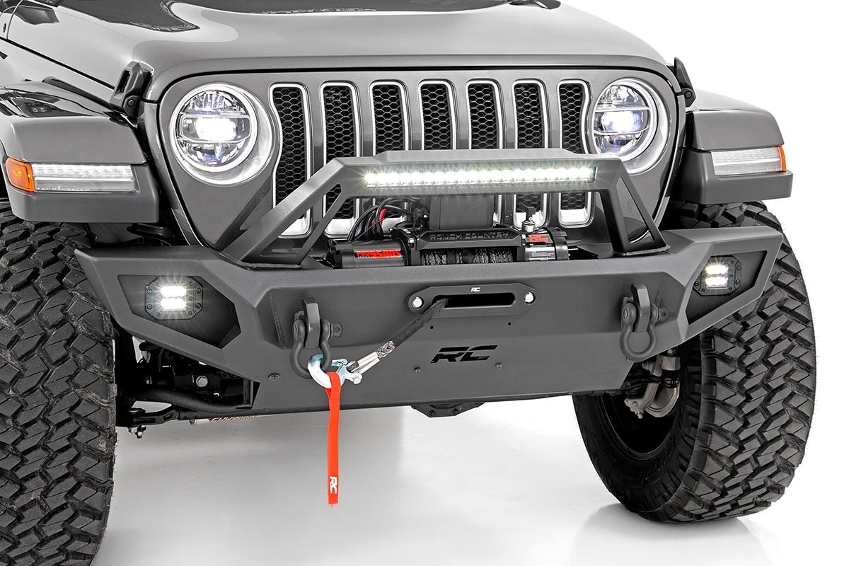 Rough Country Jeep Full Width Front Trail Bumper (JK/JL/JT Gladiator)